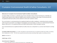 Tablet Screenshot of crumptonehs.com